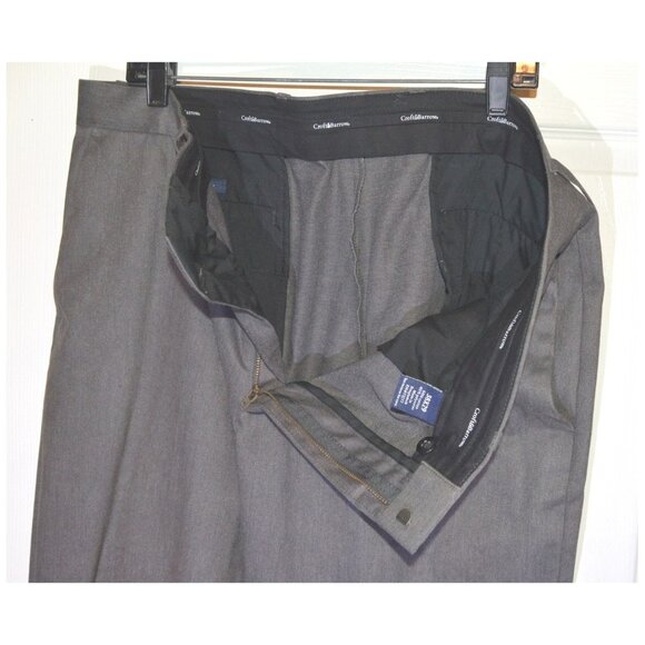 Croft & Barrow Men's Gray Size 38W 29L Dress Pants Slacks U4/A-1295 T8 - Picture 3 of 3